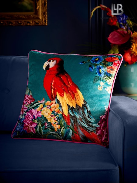 Laurence Llewelyn-Bowen Polly Amorous Velvet Filled Cushion (F58398) | ‏89 ر.ق.