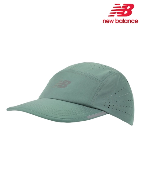 New Balance Green 5 Panel Pro Run Hat (F58532) | €40