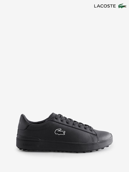 Lacoste Chrome Black Powercourt Trainers (F58602) | €133