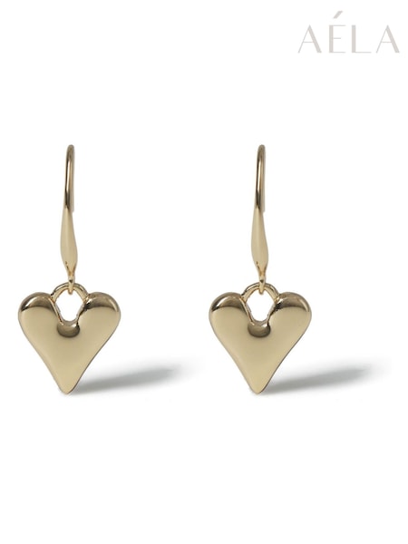 Aela Heart Drop Earrings (F58615) | €13