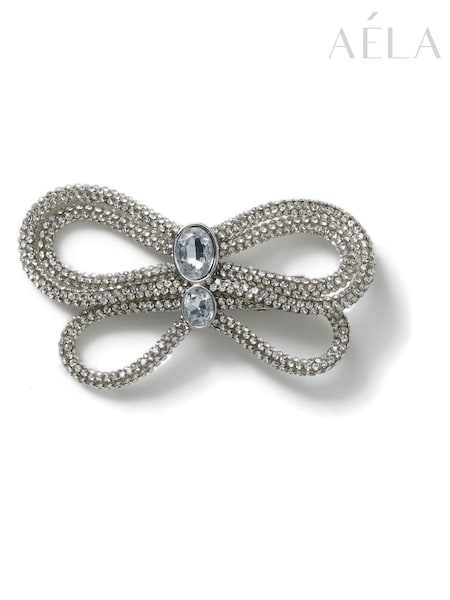 Aela Silver Tone Jelly Butterfly Hair Clip (F58636) | €24