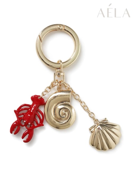 Aela Gold Tone Lobster Keyrings (F58640) | €20