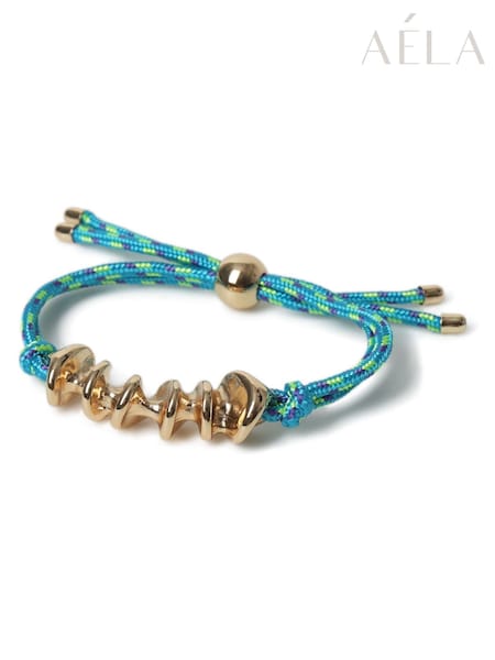Aela Blue Paracord Coil Wristwear Bracelet (F58674) | €14