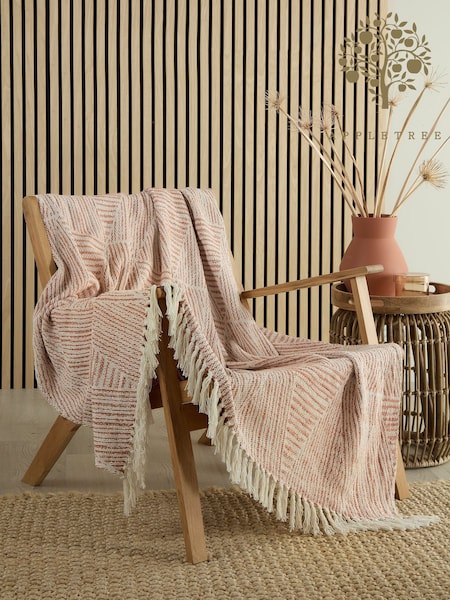 Appletree Terracotta Myan Throw (F58689) | AED93