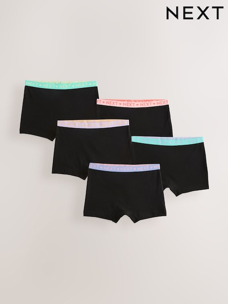 Pink/Lilac Short Briefs 5 Pack (2-16yrs) (F58942) | €17 - €25