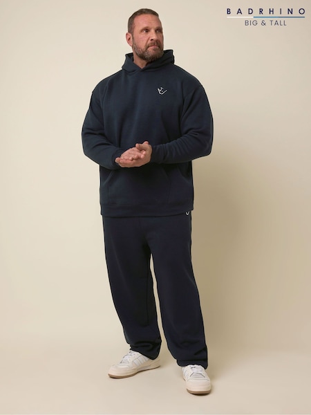 BadRhino Big & Tall Blue IronRhino Logo Pullover Hoodie (F58954) | R$ 445