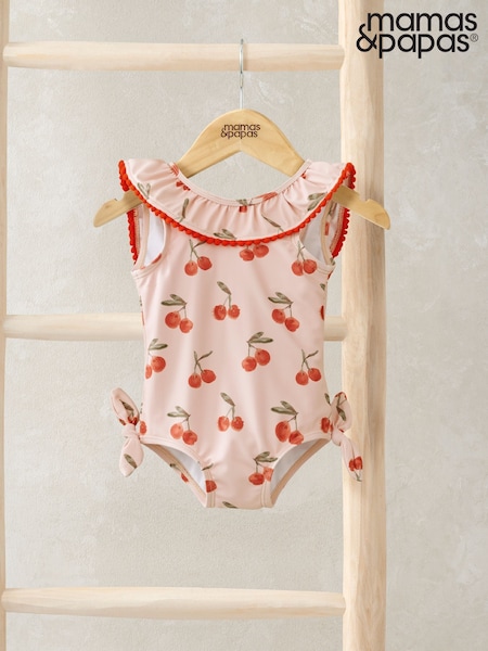 Pink - Mamas & Papas Pink Print Swimsuit (F59121) | 25 €