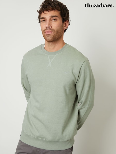Threadbare Sage Crew Neck Sweatshirts 3 Pack (F59180) | R$ 230