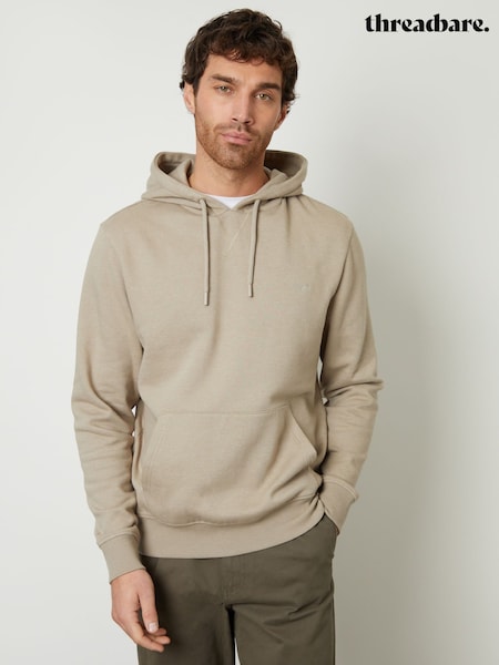 Cream - Threadbare Pullover Hoodie (F59181) | 164 LEI