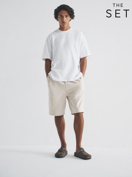 Azul marino/marrón - The Set 3 Pack Relaxed Fit Sweat Shorts (F59517) | 50 €