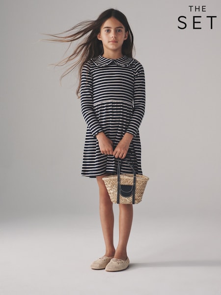 The Set Multicoloured 3 Pack Collared Ribbed Long Sleeve Dresses (F59664) | €33 - €40