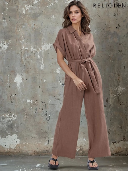 Religion Garnet Jumpsuit With Wrap Top (F59784) | 198 €