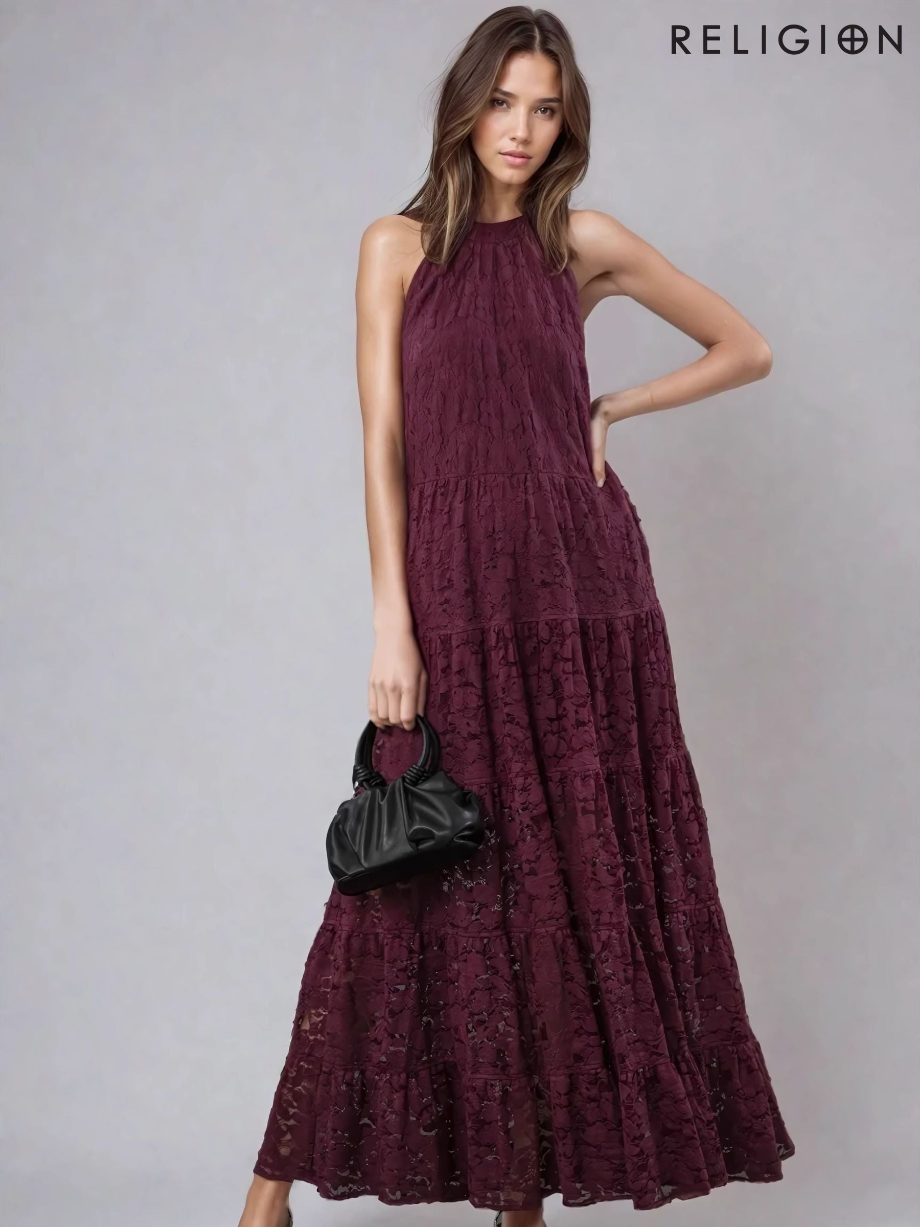 Red Lace Dresses | Red Maxi & Midi Lace Dresses | Next Oman