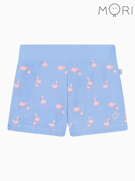 Mori Blue Flamingo Upf 50+ Recycled Swim Shorts (F59852) | ‏75‏₪