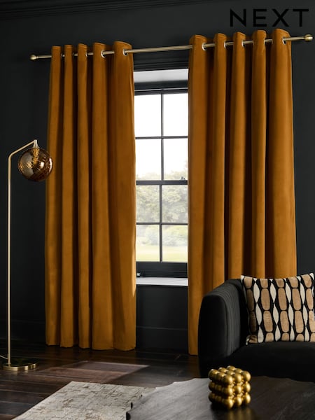 Matte Velvet Curtains (F59880) | € 76 - € 221