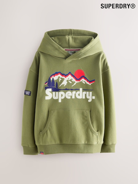 Superdry Khaki Green Hoodie (F59904) | €39 - €45