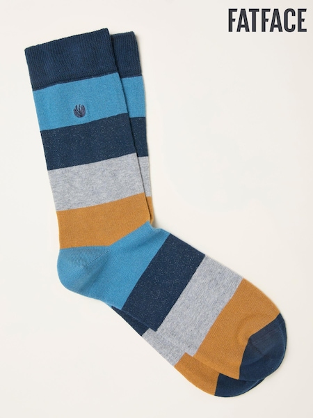 FatFace Multi Colour Striped Socks (F60184) | AZN 19