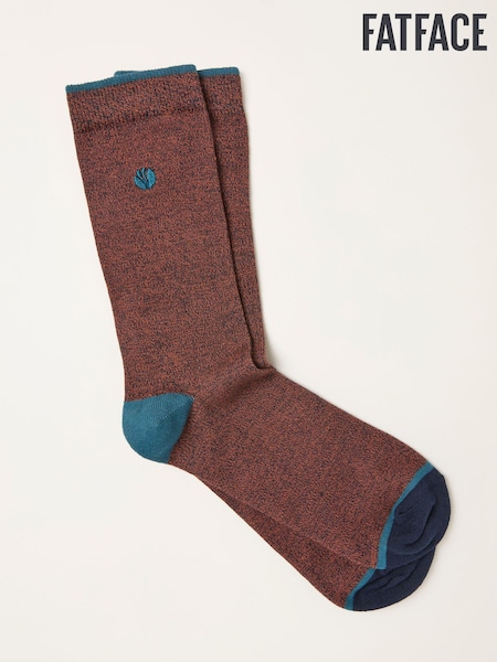 FatFace Orange Plain Socks (F60187) | R$ 75