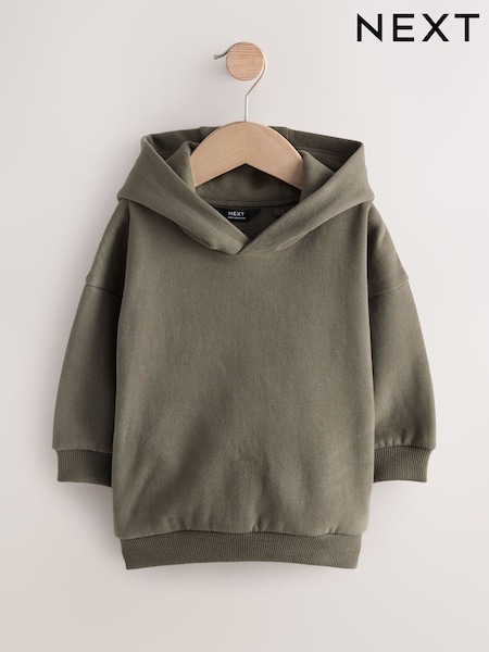 Khaki Green Long Sleeve Soft Touch Hoodie (3mths-7yrs) (F60323) | R$ 120 - R$ 155