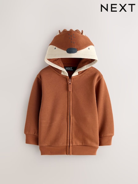 Orange Zip Through Hoodie (3mths-7yrs) (F60324) | €18.50 - €21.50