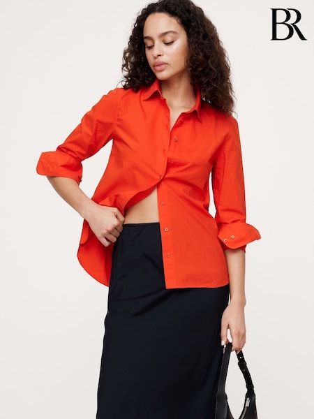 Banana Republic Red The Everyday Linen Shirt (F60410) | €79