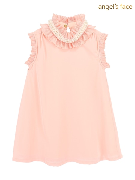 Angels Face Pink Aphrodite Pearl Collar Dress (F60677) | AED524 - AED553