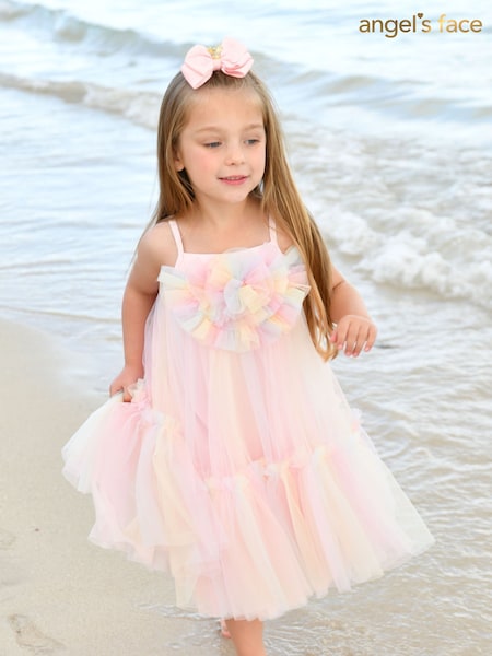 Angels Face Pink Rosheen Tulle Dress (F60678) | $122 - $131