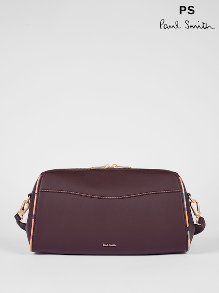 PS Paul Smith Burgundy Red Leather Shoulder Bag (F60873) | €676