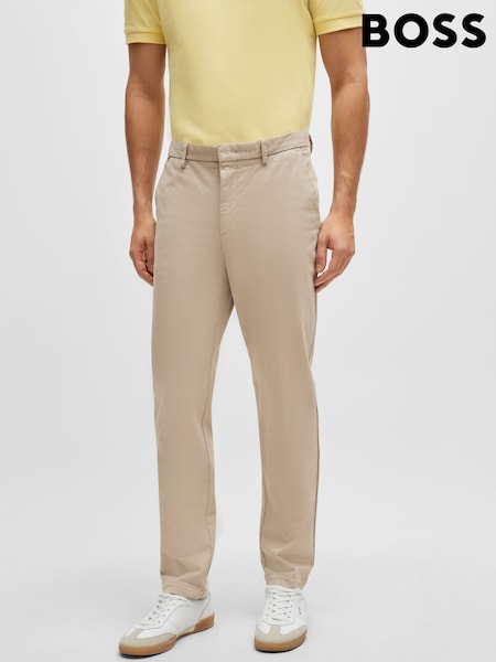 beis - BOSS Regular Fit Chino Trousers (F60877) | 183 €
