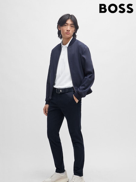 Azul - BOSS Regular Fit Chino Trousers (F60878) | 183 €