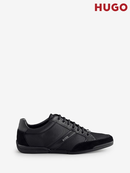 HUGO Black Logo Trainers (F60888) | LEI 1,259