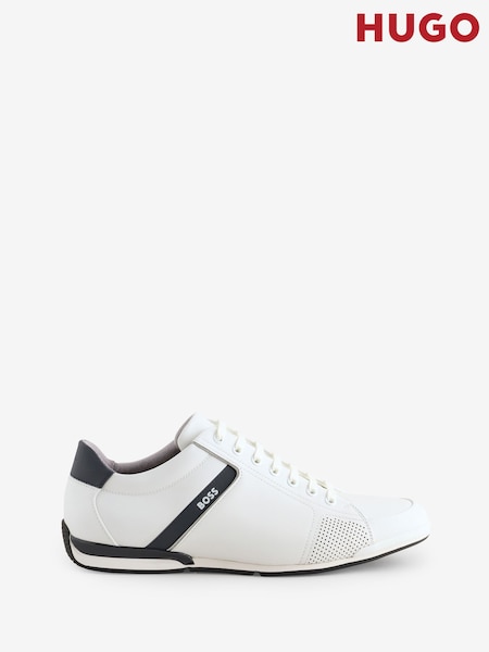 HUGO White Logo Trainers (F60889) | LEI 1,482