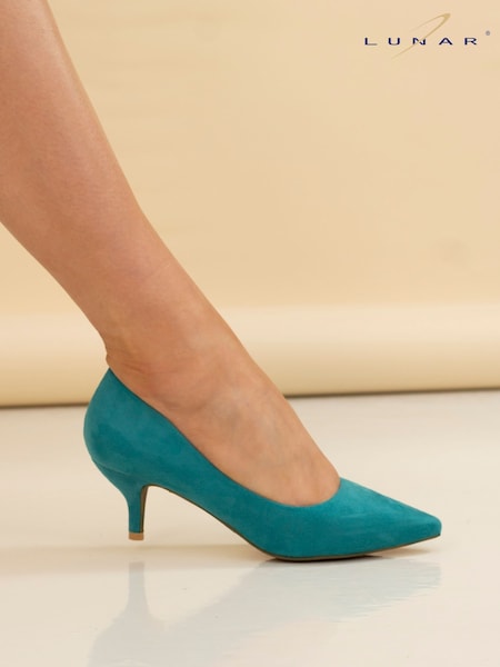 Lunar Abby Green Kitten Heel Court Shoes (F60961) | 2,103 UAH