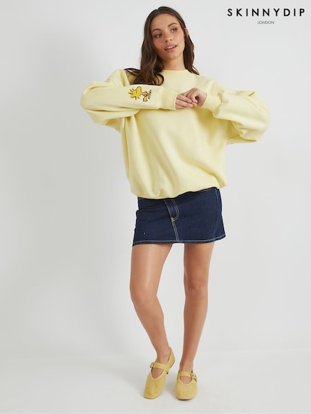 Skinnydip Snoopy x Flower Sweatshirt (F61067) | ‏221 د.إ.‏