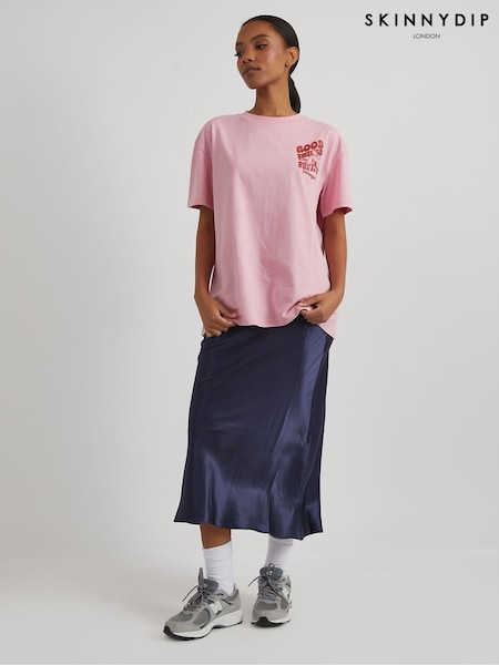 Skinnydip Pink Good Things T-Shirt (F61162) | €29