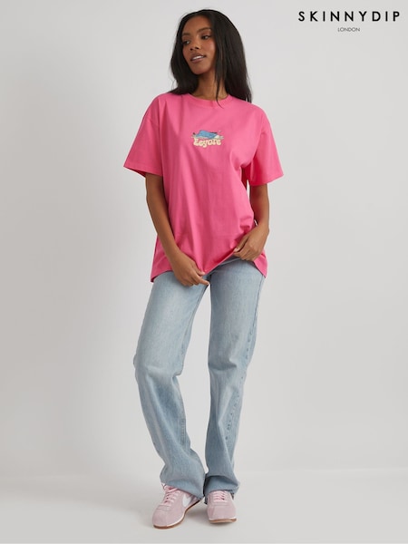 Skinnydip Pink Disney Eeyore Bother Free T-Shirt (F61238) | €29