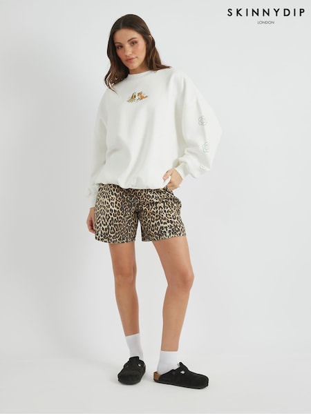 Skinnydip Disney Fox & The Hound Flower Sweatshirt (F61331) | €60