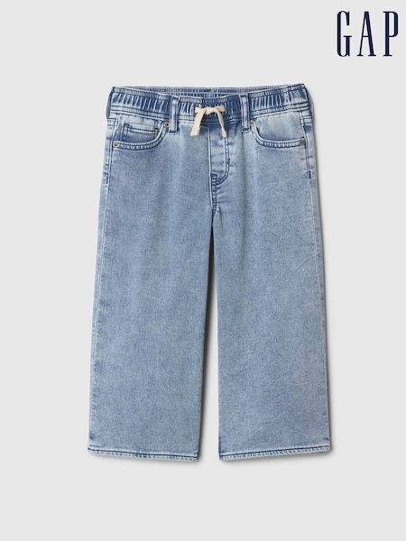 Gap Blue Knit Pull On Baggy Jeans (6mths-5yrs) (F61474) | €29