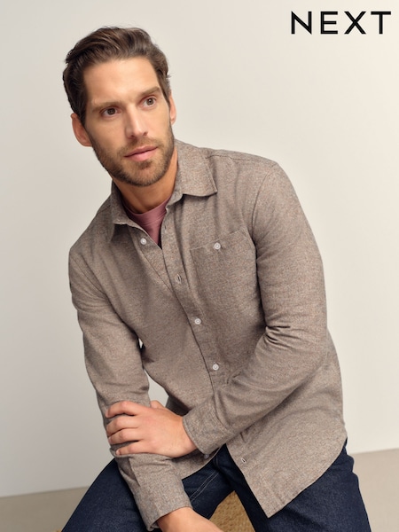 Neutro - Long Sleeve Textured Shirt (F61492) | R$ 285