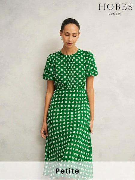 Hobbs Green Petite Dorothy Dress (F61506) | ₪900
