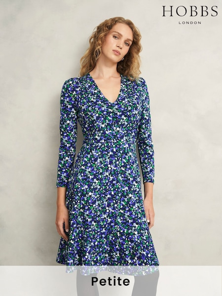 Hobbs Green Petite Demi Dress (F61512) | €136