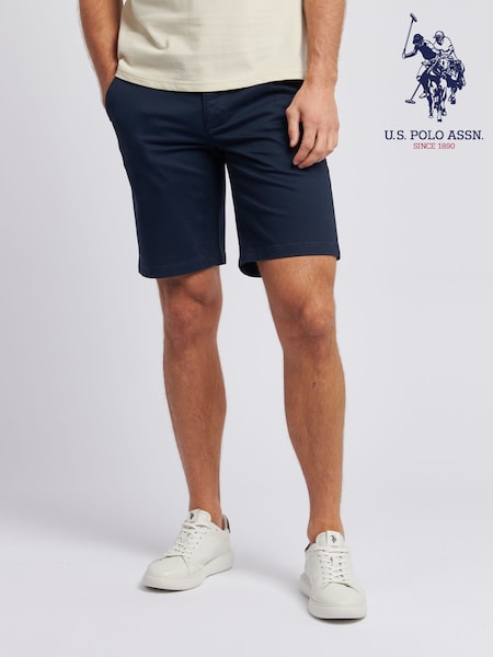 U.S. Polo Assn. Blue Mens Classic Chinos Shorts (F61782) | 315 zł
