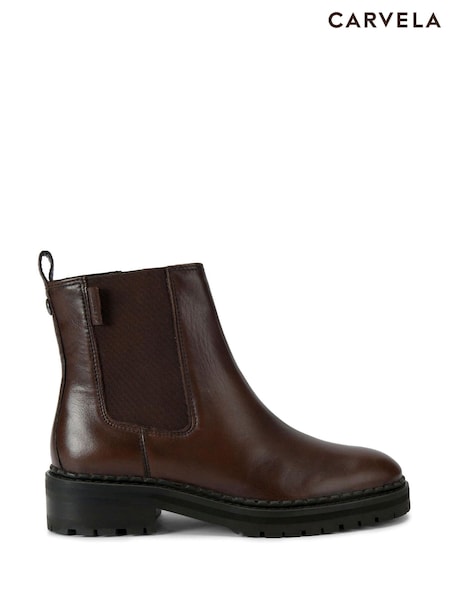 Carvela Companion Brown Boots (F61925) | 886 LEI