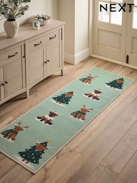 Washable Christmas Hamish Runner (F61942) | € 57 - € 82