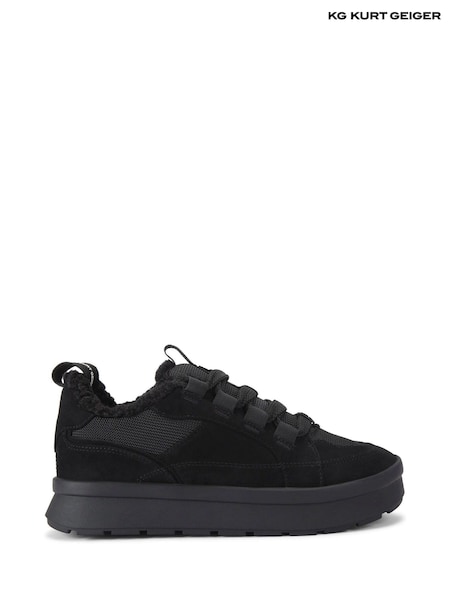 Kg Kurt Geiger Black Kiara Trainers (F61957) | €85