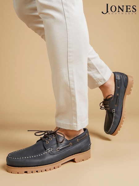 modra - Jones Bootmaker Pickering 2 Leather Boat Shoes (F62250) | € 145
