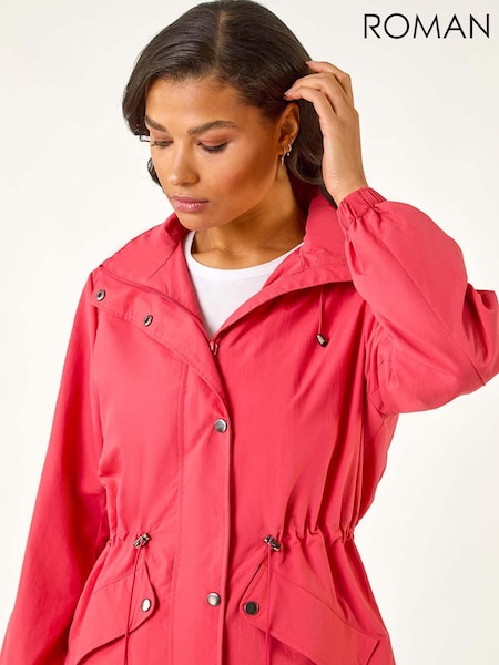 Roman Pink Lightweight Shower Jacket (F62471) | ₪409