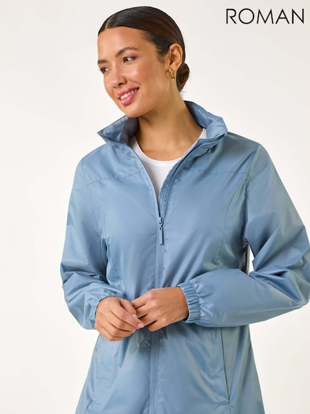 Roman Steel Blue Shower Resistant Jacket (F62530) | €74
