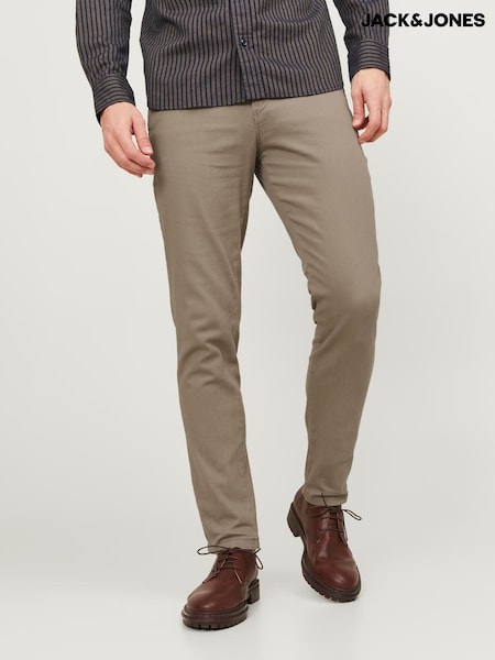 JACK & JONES Natural Slim Fit Chino Trousers (F62540) | €38