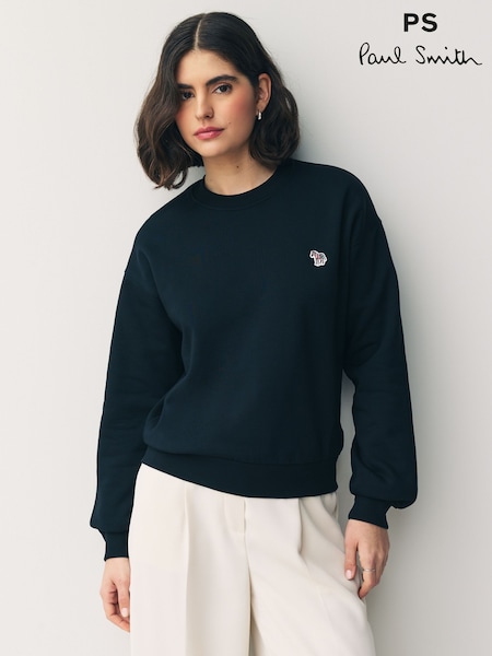 PS Paul Smith Zebra Logo Jersey Sweatshirt (F62833) | €181